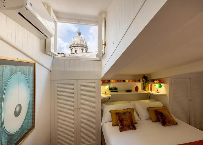 As Feel - Librari Penthouse With Terrace Apartment Rom